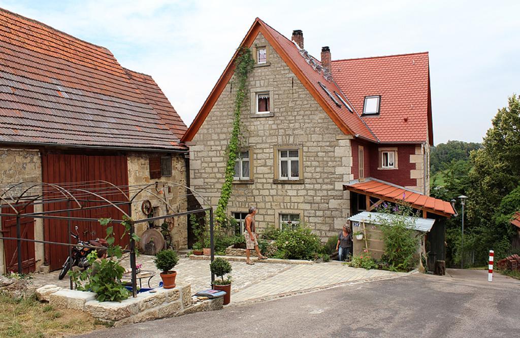Ferienwohnungen Taubenschlag Creglingen Dış mekan fotoğraf